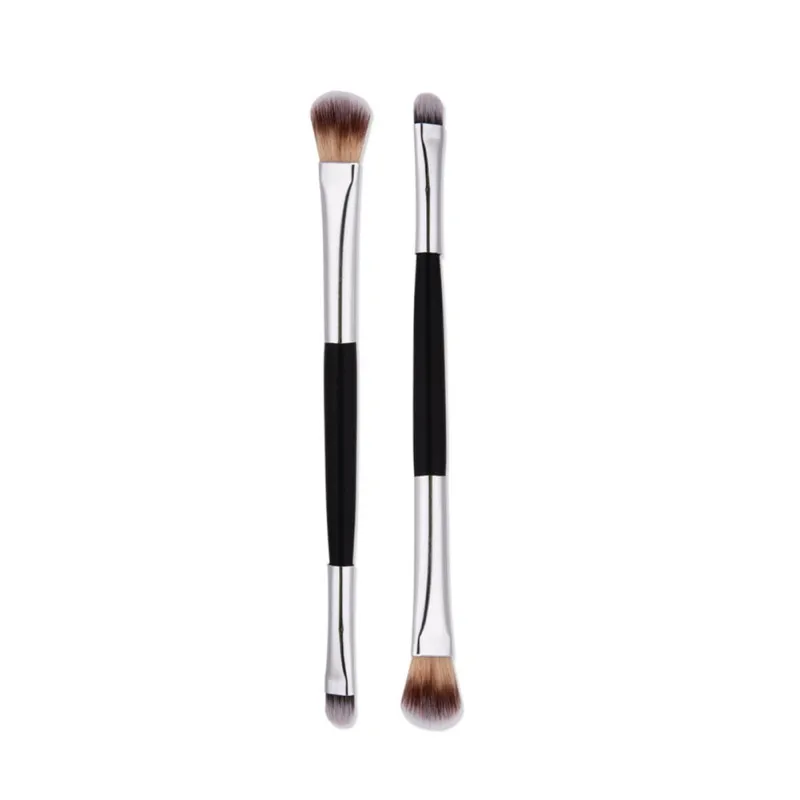 Косметические кисти для макияжа с двойной головкой румяна ресниц элегантная