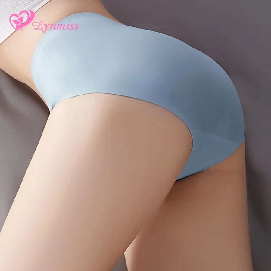 Lynmiss Plus Size Underwear Women's Panties For Women Push Up Sexy Lingerie Cotton Briefs Seamless Female | Женская одежда