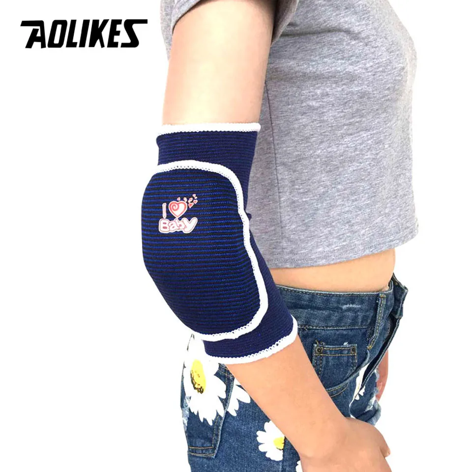 AOLIKES 1 пара детских дышащих спортивных наколенников для занятий спортом на