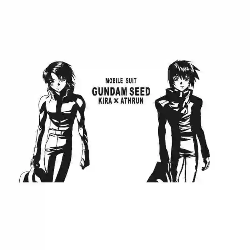 Pegatina GUNDAM наклейка аниме мультфильм автомобиль наклейка виниловая наклейка на стену s Декор украшение дома
