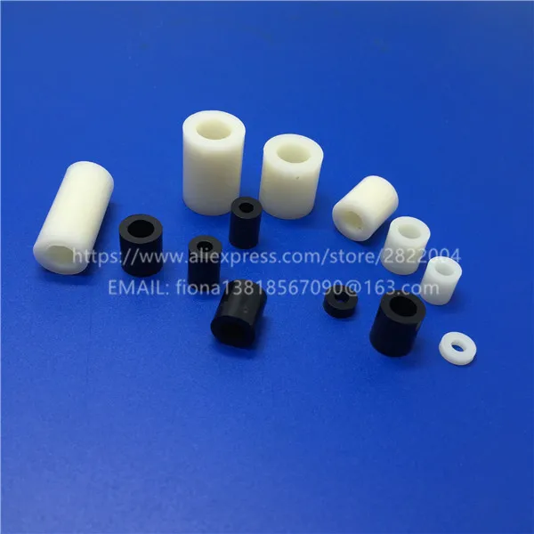 M4 ABS нейлоновая круглая прокладка прямая полая поддержка печатной платы 100 шт. |