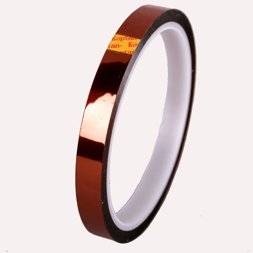 

1pc Polyimide High Temperature Heat-Resistant Pressure-Sensitive Adhesive Tapes 10mm