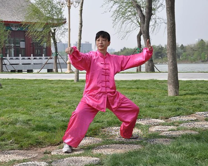 Китайская Униформа кунг фу тайчи одежда для боевых искусств унисекс женская