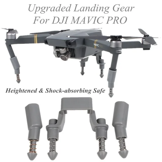 3in1 dji Мавик Pro Combo Gimbal случае повышенной Шасси гаситель ноги капот Lens Защита от