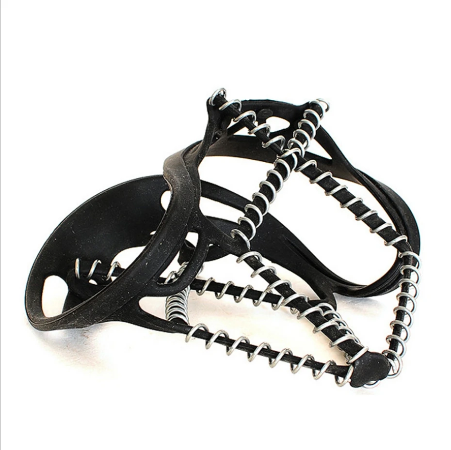 YINGTOUMAN Нескользящие скобы для захвата льда обуви сапоги цепочка шипы снега