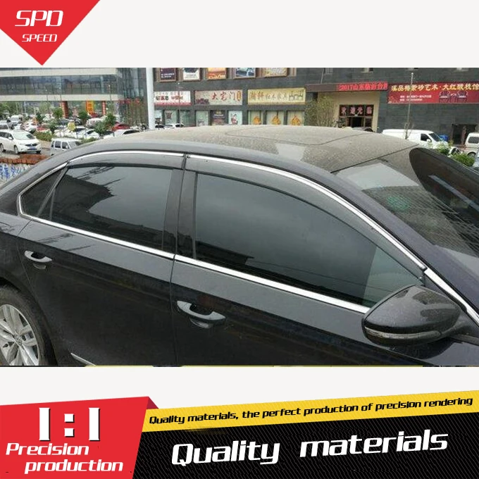 Пластиковый козырек для окна Passat вентиляционные оттенки защита от солнца и дождя