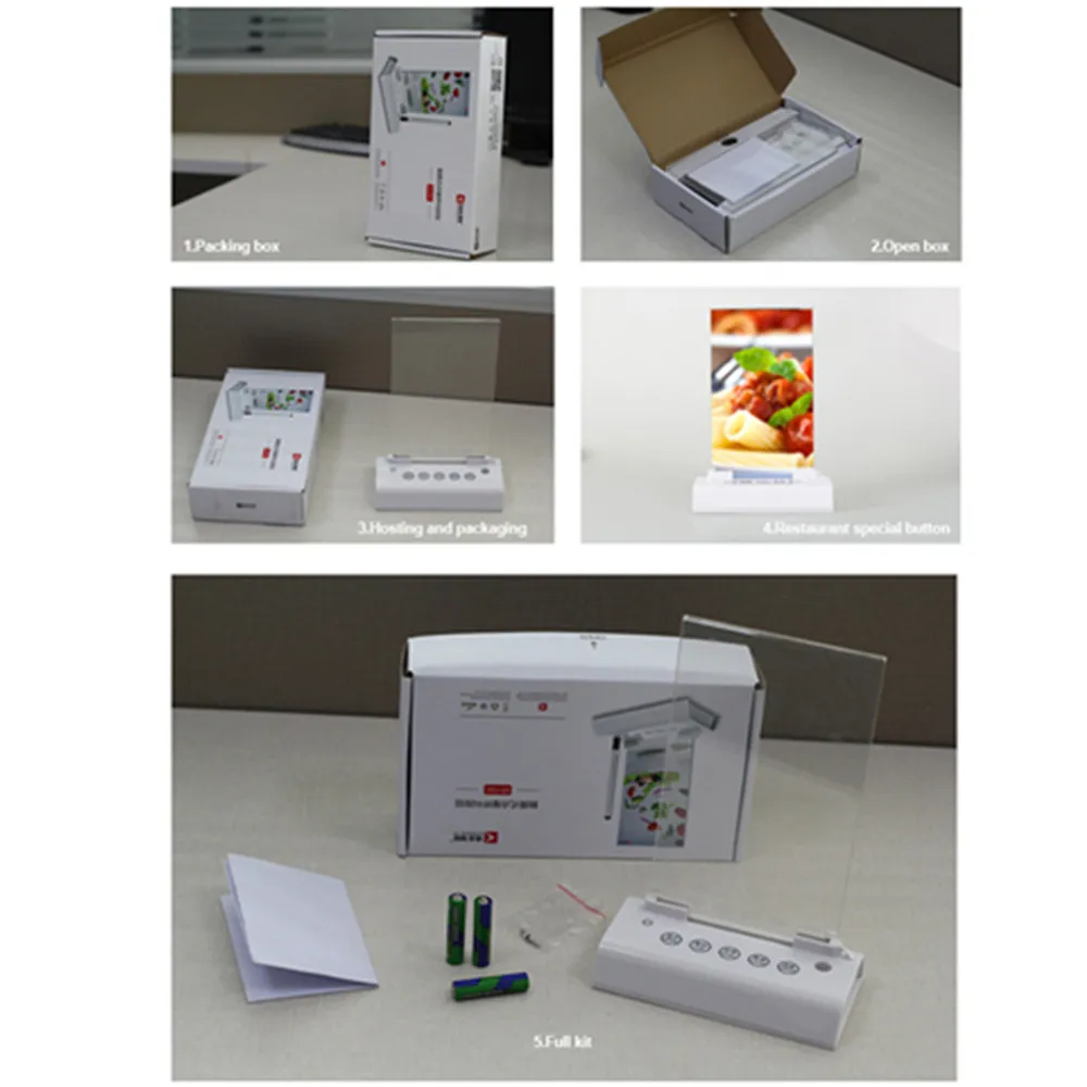 Беспроводная система вызова KERUI пейджинговая для звонков отмены заказа