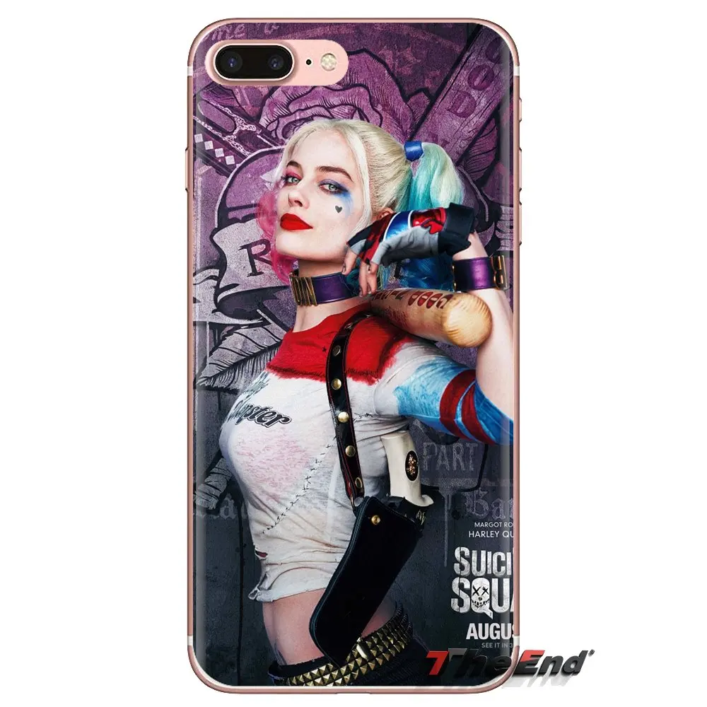 Transparent TPU Cases Covers For Huawei Mate Honor 4C 5C 5X 6X 7 7A 7C 8 9 10 8C 8X 20 Lite Pro Suicide Squad Harley Quinn Joker |