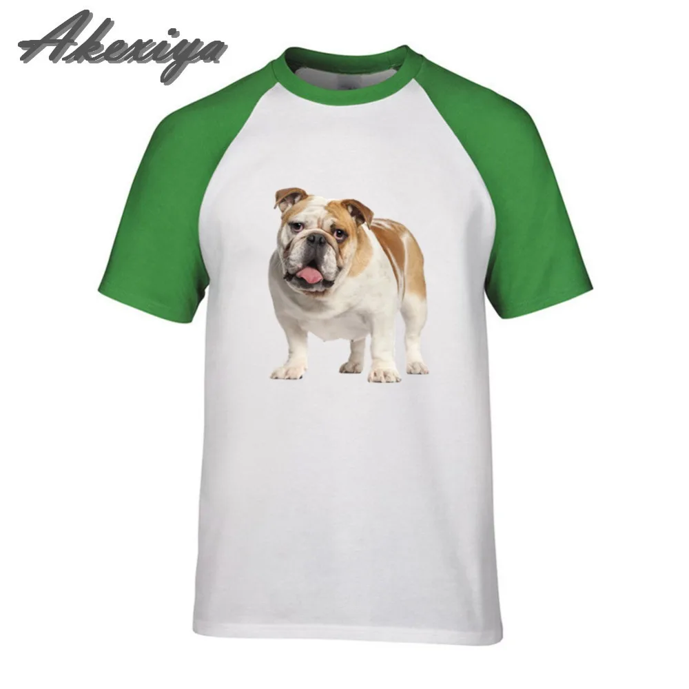 Футболка мужская с коротким рукавом модная рубашка 3d рисунком английского