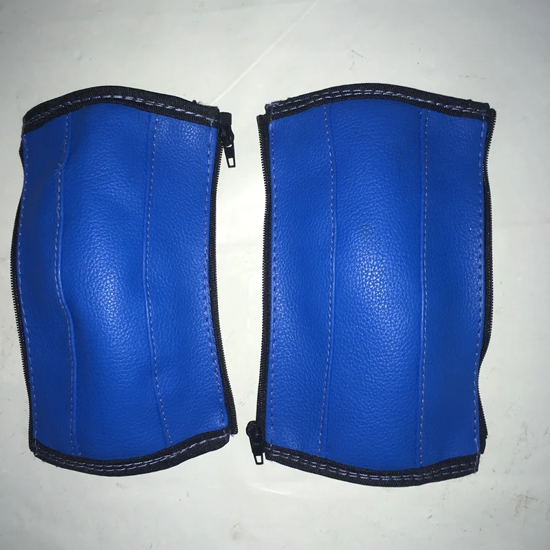 B 17.5x10cm blue Коляска аксессуары для колясок Чехлы ручки для колясок подлокотник для детской коляски Pu защитный чехол для Yoyaplus Babysing Кастомизация - Цвет: B 17.5x10cm blue