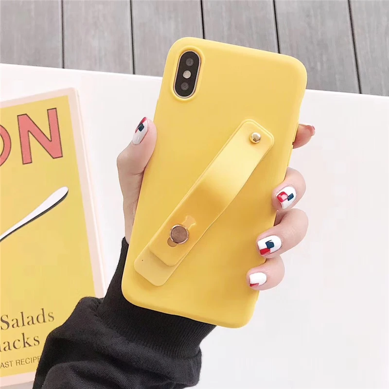 Мягкий чехол из ТПУ с ремешком на запястье для Samsung Galaxy S10 5G S9 S8 Plus S10e Note 8 9 A10 A20 A30 A40