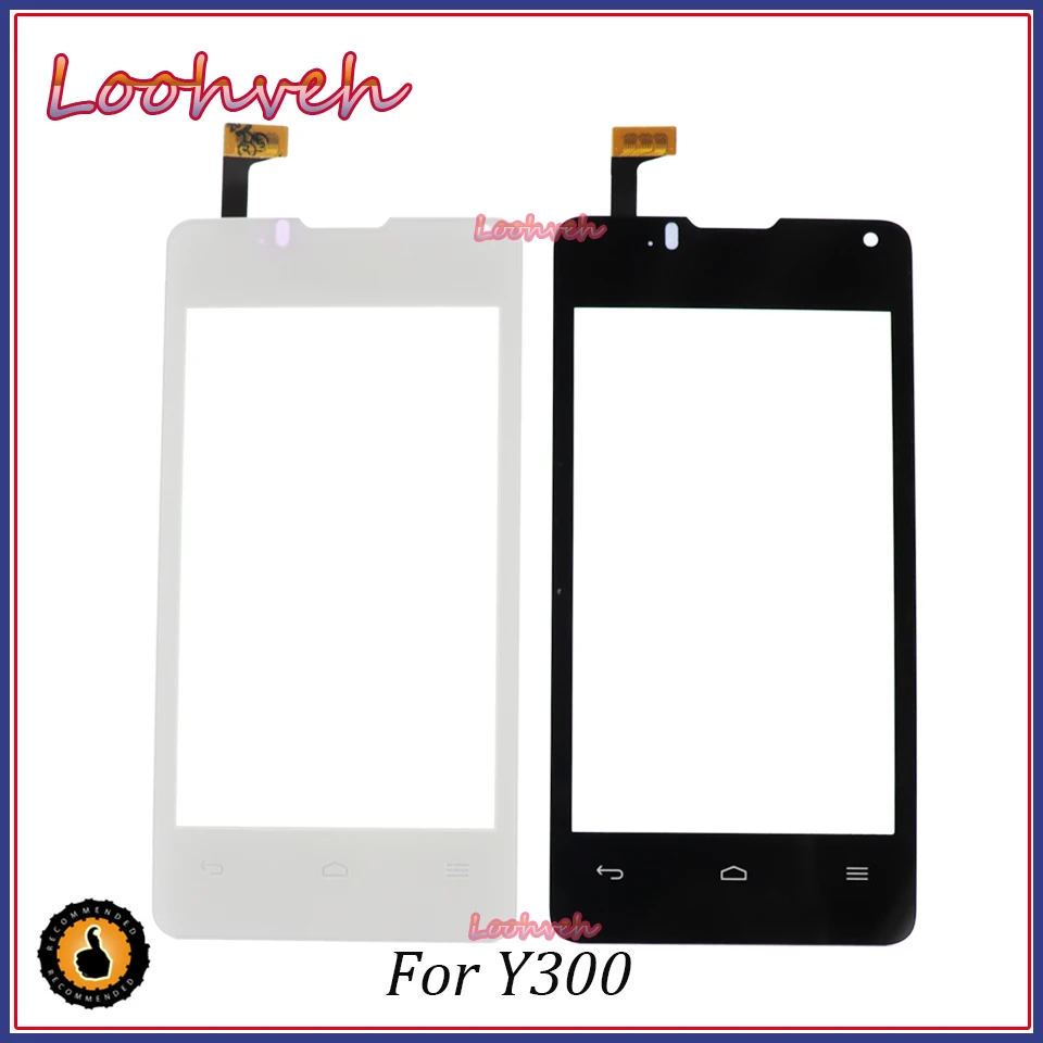 4 0 ''Y300 сенсорный экран для Huawei Ascend Y300 U8833 T8833 0100 дигитайзер Датчик Переднее