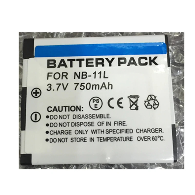 NB-11L NB11L литиевые батареи Аккумулятор для цифровой камеры Canon A2600 A3500 A4000IS IXUS 125 132 140
