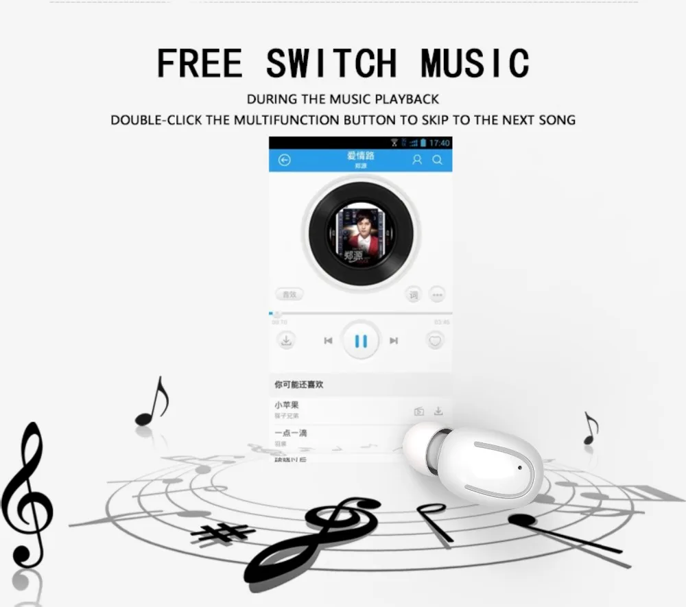 Новый Q13 мини Stealth маленькие наушники стереофонические 4 0 Спортивные Bluetooth