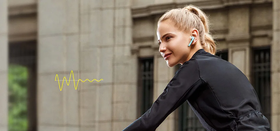 huawei Honor Flypods Tws Bluetooth наушники водонепроницаемые V5.0 стерео мини беспроводная бизнес Спортивная гарнитура с микрофоном