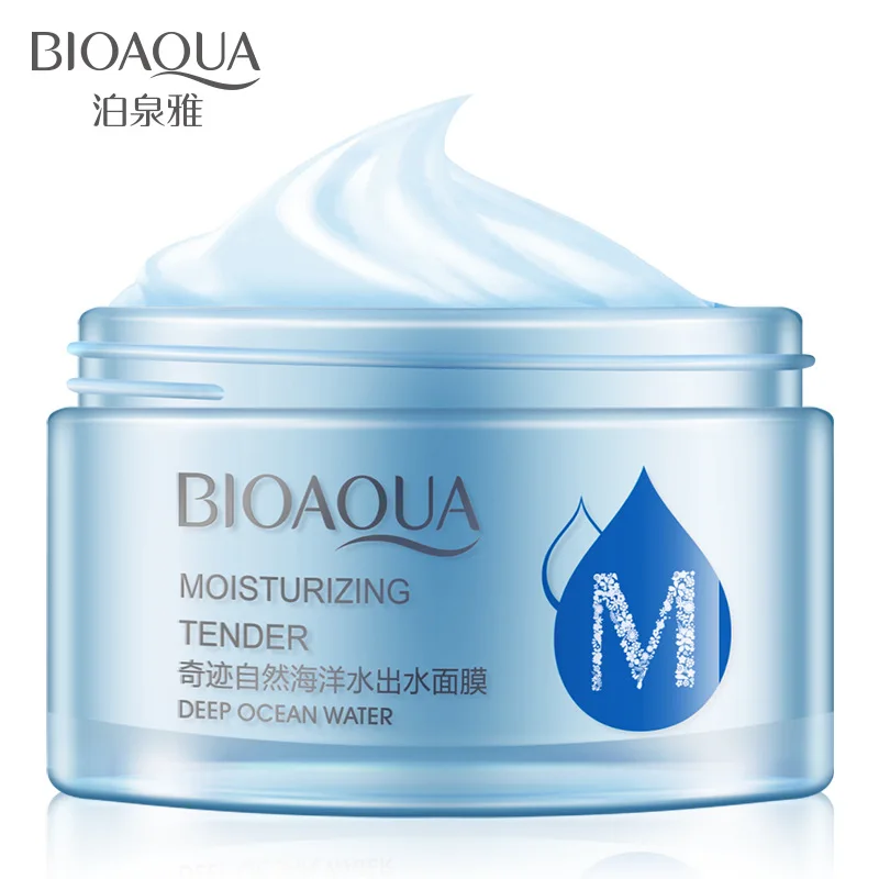 

BIOAQUA Brand Moisturizing Face Cream Deep Ocean Water Natural Skin Care Oil Control Anti Wrinkle Hydrating Whitening Day Creams