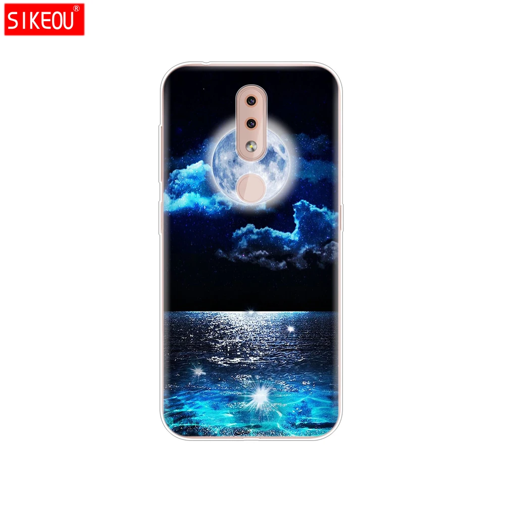 12063 Для Nokia 4,2 чехол задняя крышка силиконовый бампер для Nokia 4,2 TA-1157 TA-1150 TA-1133 TA-1149 TA-1152 etui ударопрочный чехол с цветами - Цвет: 12063
