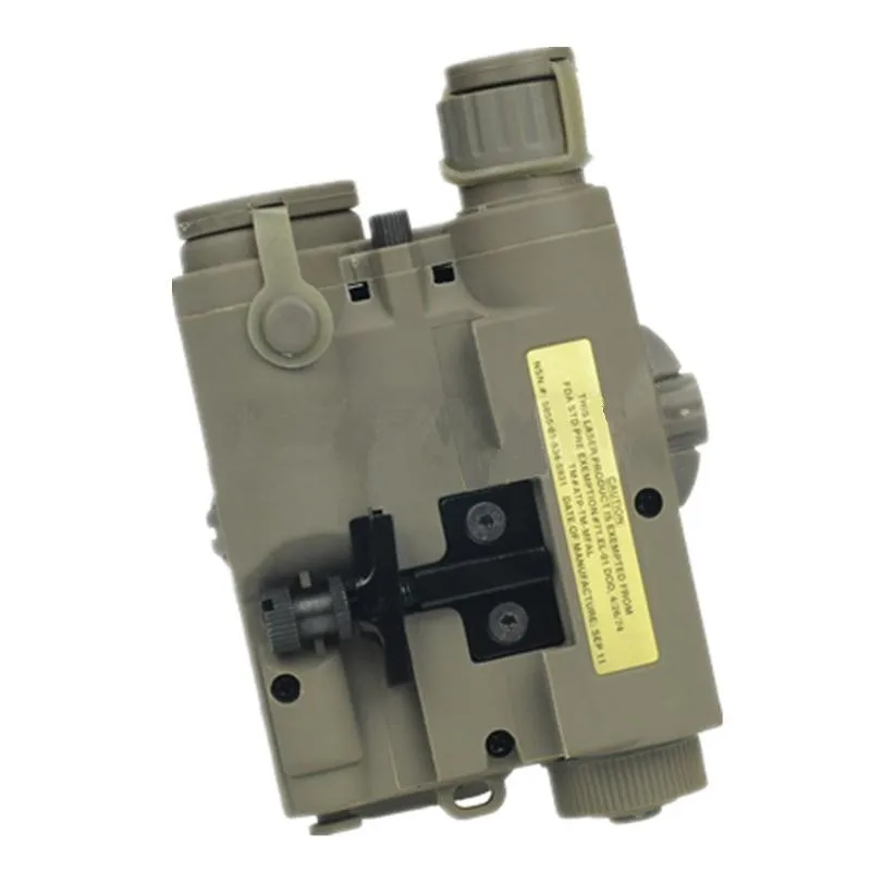 Чехол для аккумулятора Tactical PEQ 15 LA-5+ зеленый лазер для 20 мм Black DE FG