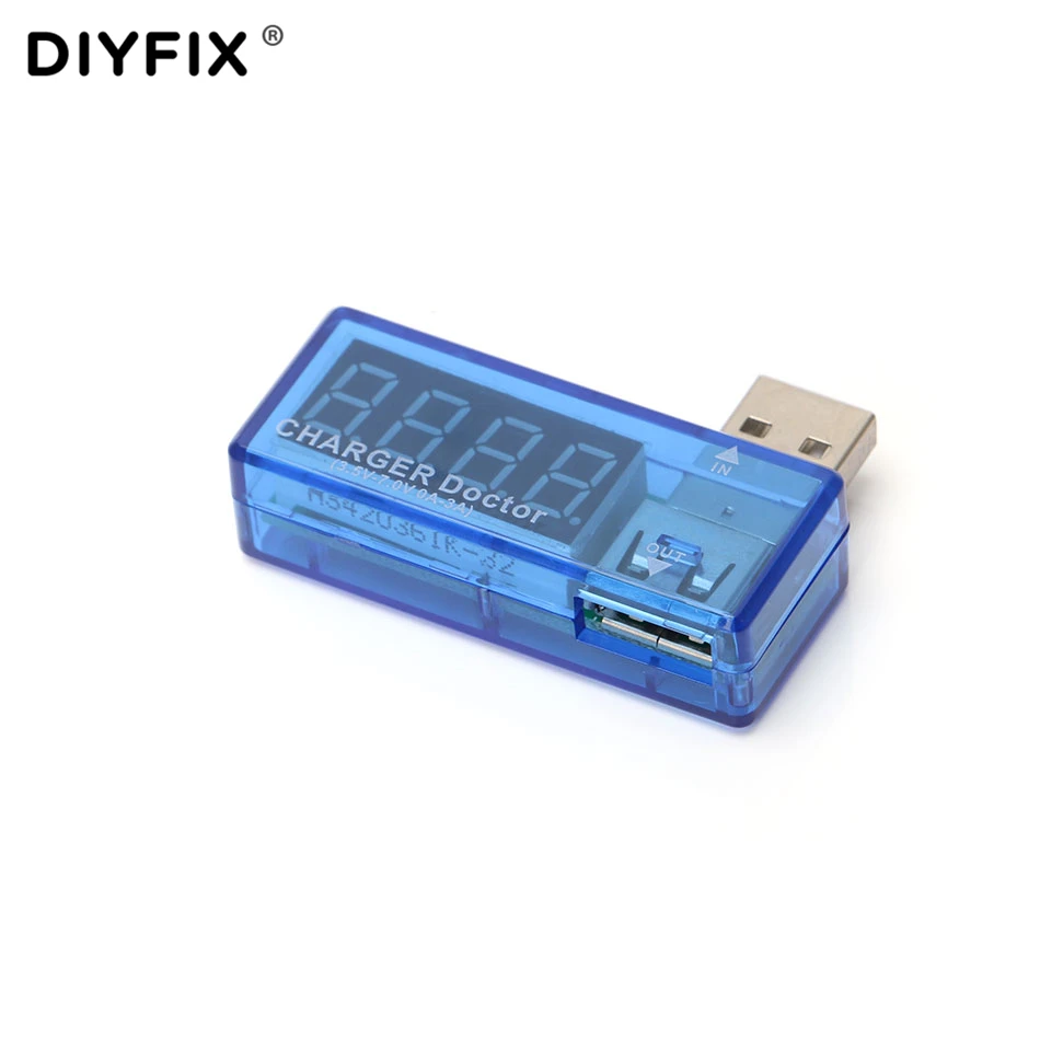 Цифровой USB-индикатор напряжения и тока DIYFIX | Инструменты