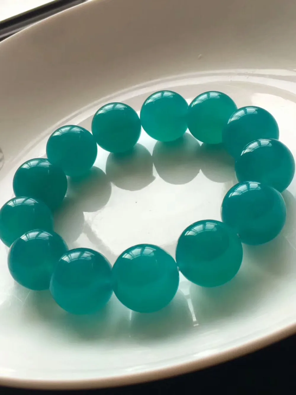 Натуральный зеленый Амазонит драгоценный камень кристалл круглый шарик стрейч