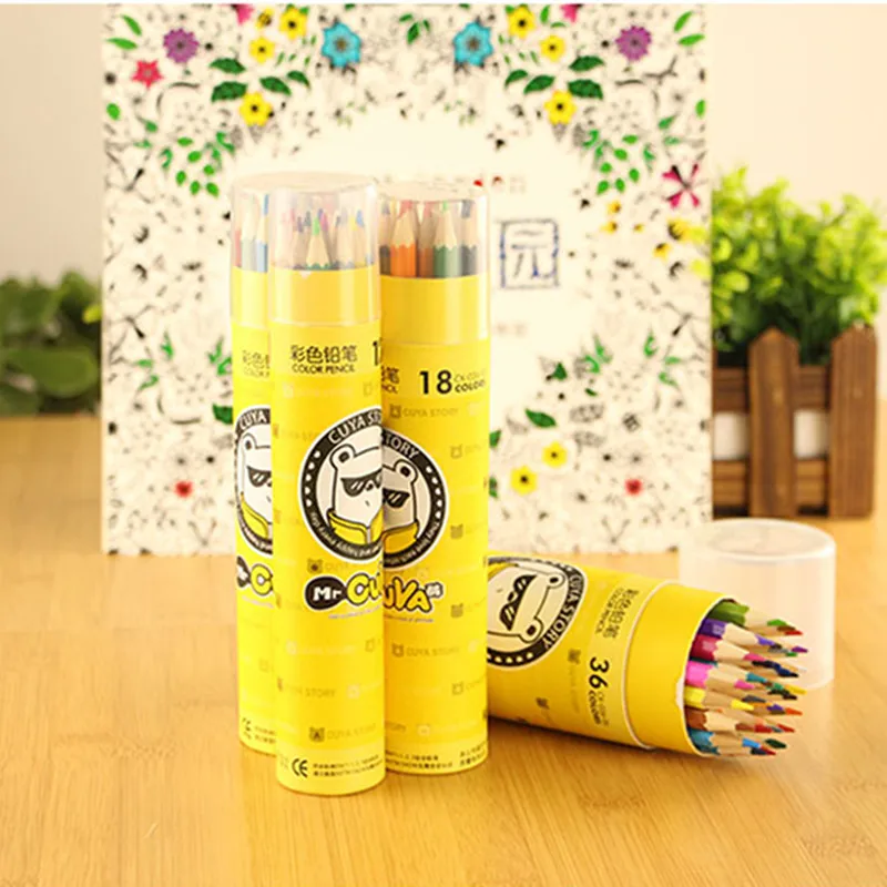 36 цветных карандашей для рисования художника эскиз Натуральные Цветные