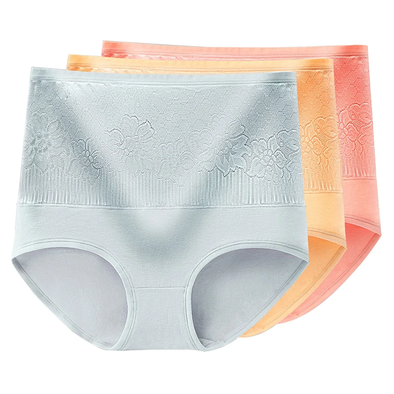 Однотонные Хлопковые женские Slim нижнее бельё для девочек большой Размеры