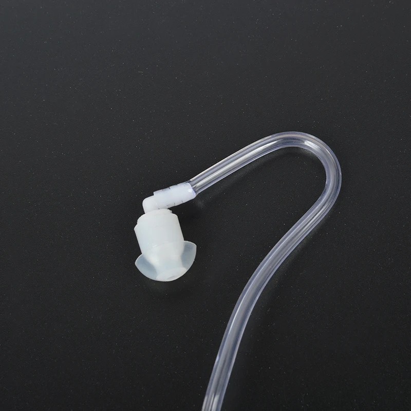 

Covert Acoustic Air Tube Earpiece Agent Headset for walkie talkie single earpiece /3.5mm jack earphone