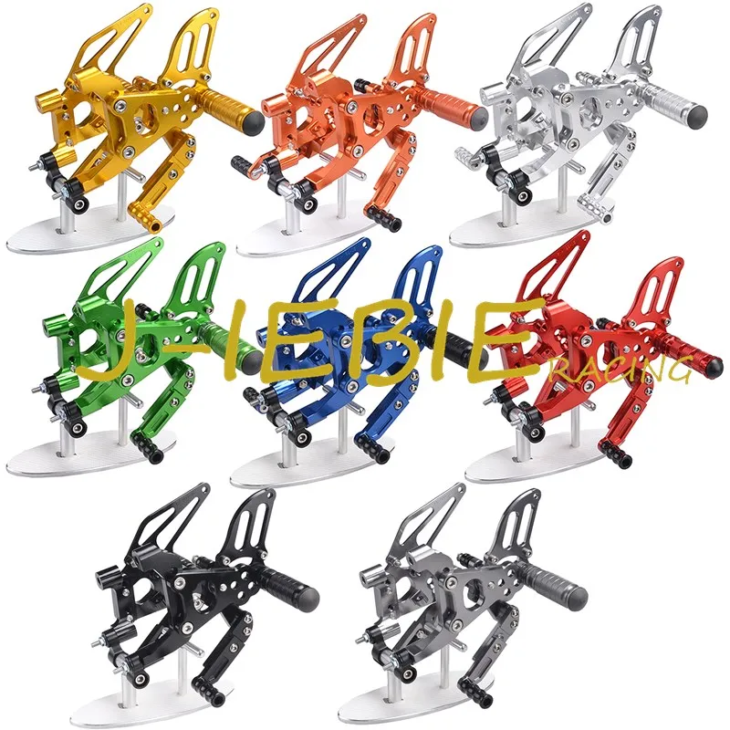 CNC гоночный Rearset Регулируемые задние комплекты подножки подходят для Ducati 899 959 1199