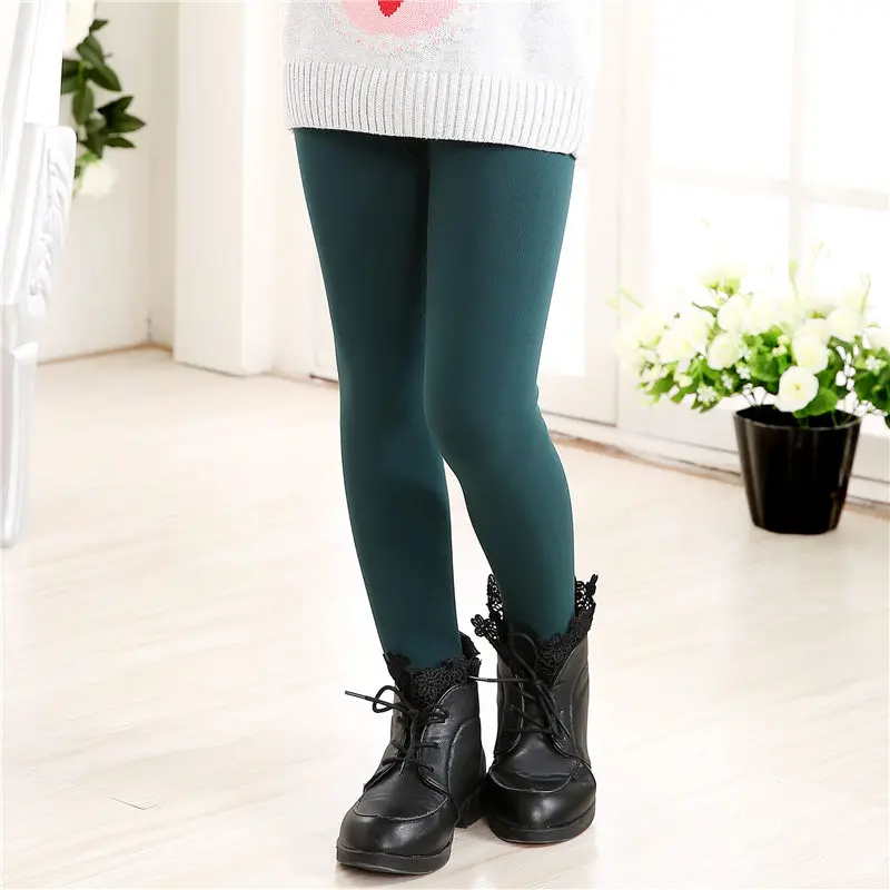 Леггинсы для девочек-подростков теплые зимние леггинсы вязаные плотные