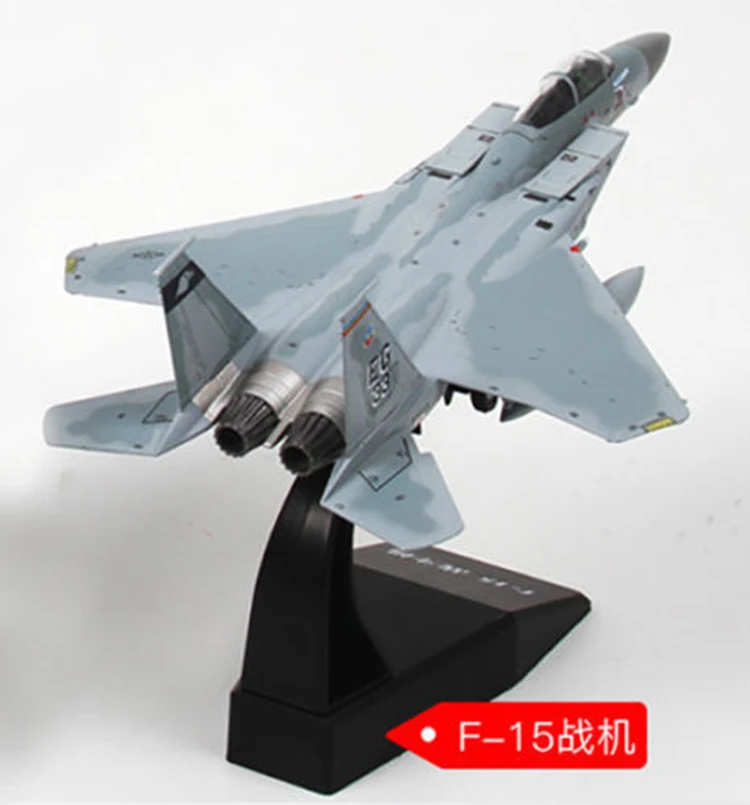 1/00 масштабный самолет игрушки для детей F-15 Tomcat Eagle самолет сплав литой под давлением авиационный самолет модель для фанатов коллекция подарок