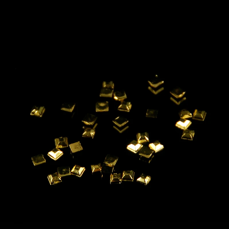 1500 шт, 4 формы, украшения для дизайна ногтей, блестящие 3d Золотые украшения для ногтей, стразы, аксессуары и инструменты для маникюра#5