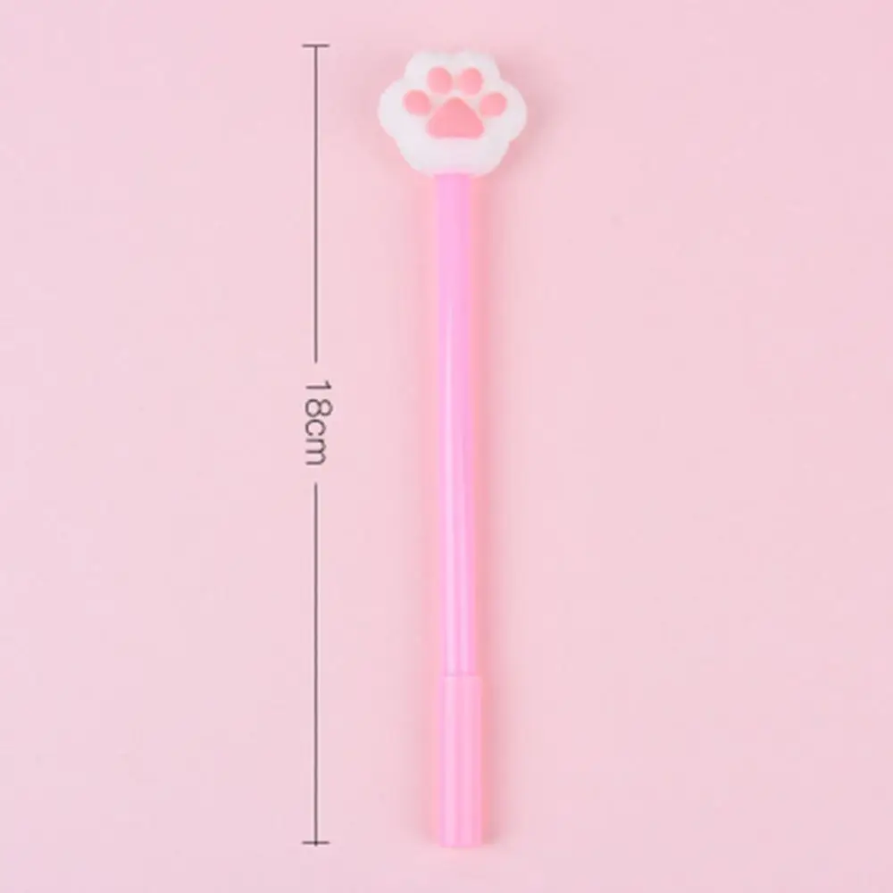 1 шт. kawaii креативная Корейская Канцелярия девушка сердце милый Кот гелевая ручка 0,5 мм чернильная ручка студенческий инструмент для письма школьный офис поставщики
