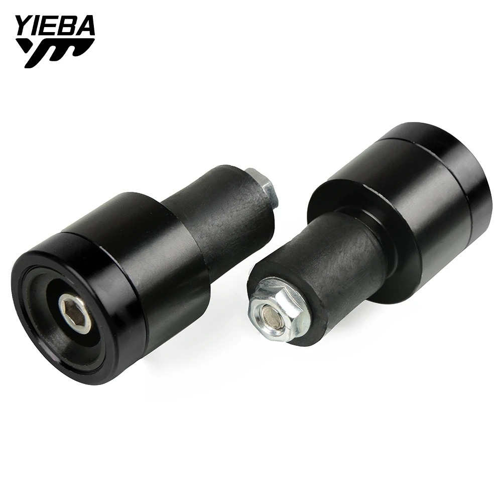 Для мотоцикла YAMAHA XS1100/S SR500 DT125RR XS400 C/E TDR250 Руль конец ручки крышки торцы анти Вибрирующая пробка