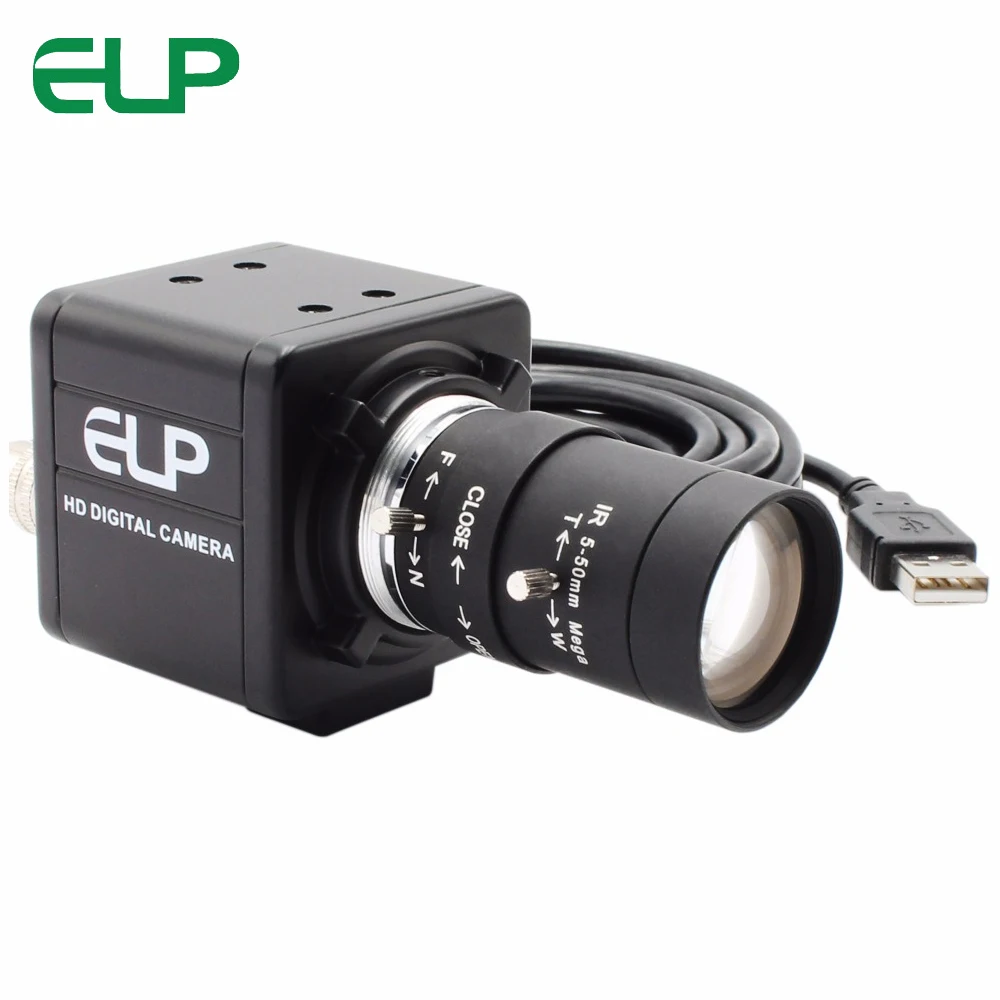 ELP высокоскоростной MJPEG 1080P 60fps/720 P 120fps/360 P 260fps UVC с датчиком omnivision ov4689 CMOS USB веб-камера с варифокальным объективом
