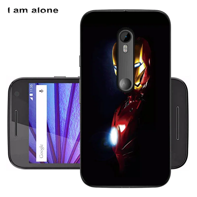 Soft TPU S28 Чехлы для телефонов I am alone, для Motorola Moto G3, 5,0 дюймов, мягкий ТПУ чехол для мобильного телефона, милая сумка для Motorola Moto G3 - Цвет: Soft TPU S28