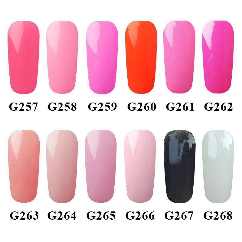 Гибридный полуперманентный Светодиодный УФ Гель лак 3 шт./компл. для нейл арта