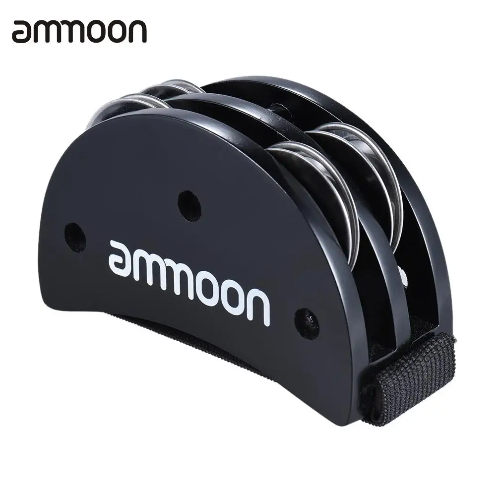 Ammoon ножной Тамбурин Jingle эллиптический ящик для каджона аксессуар ручных