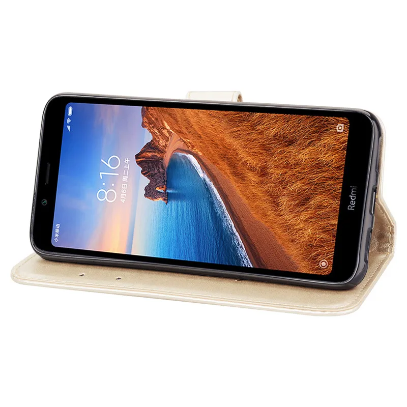 Кожаный чехол-книжка для Xiaomi Redmi 7A Global Phone Wallet, чехол для телефона s для Xiaomi Redmi 7A, держатель для карт, чехол для Redmi 7A
