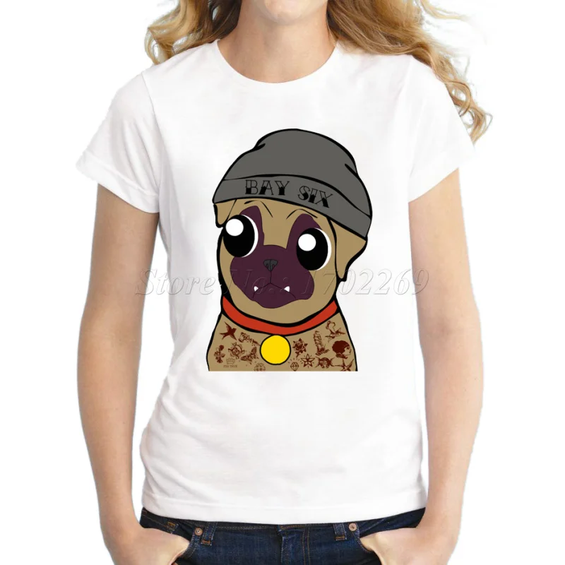 Самый дешевый Pug Life Модное в виде животных Очаровательная толстовка с капюшоном