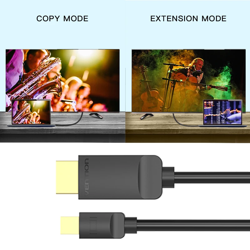 Vention Thunderbolt Mini Кабель DP HDMI Displayport к кабель Компьютерный ТВ адаптер для ПК Macbook HDTV