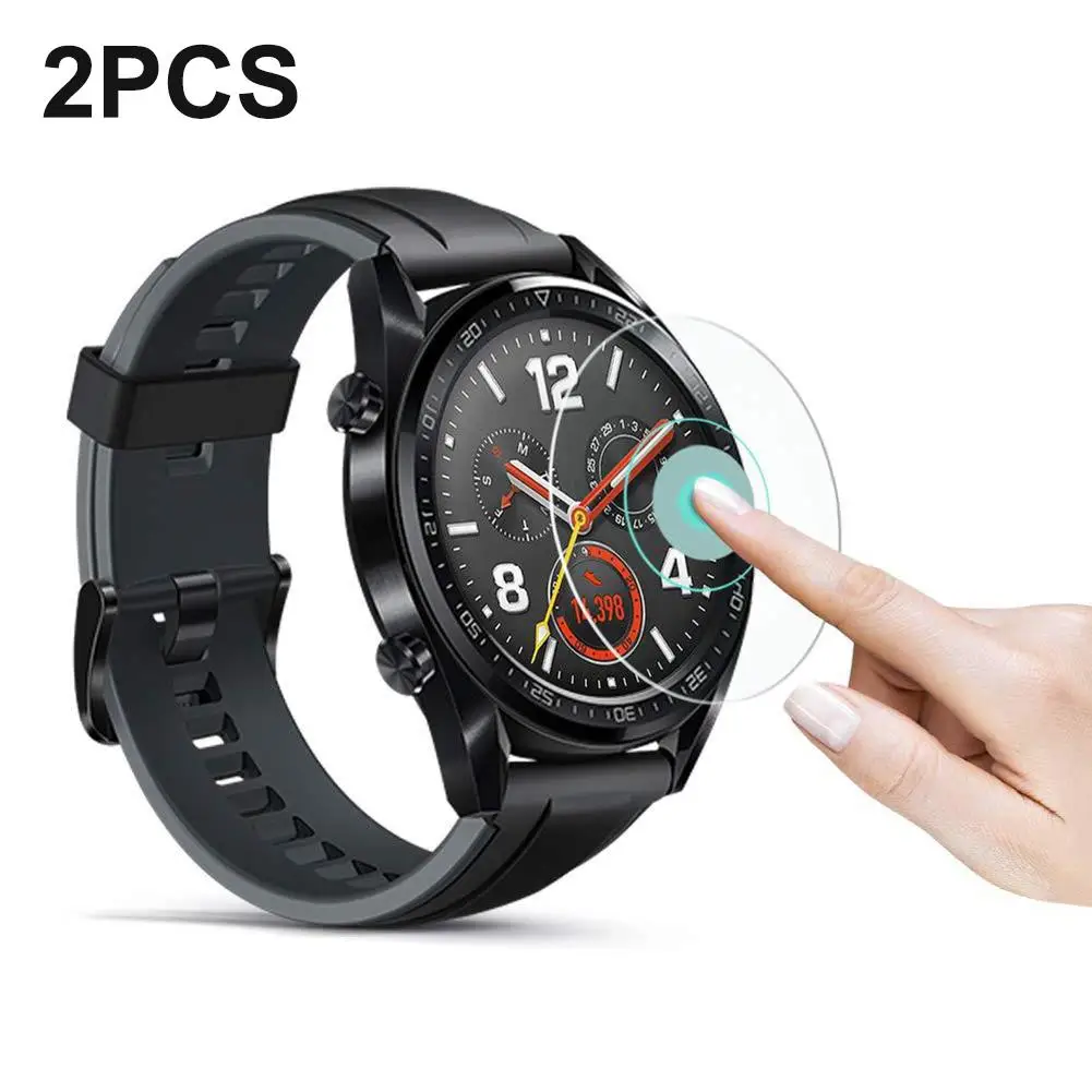 Смарт спортивные часы из закаленного стекла для huawei Watch GT Защитная пленка экрана