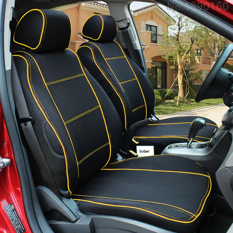 

Special Breathable Car Seat Cover For Chery Ai Ruize A3 Tiggo X1 QQ A5 E3 V5 QQ3 QQ6 QQme A5 BSG E5 auto accessories Stickers