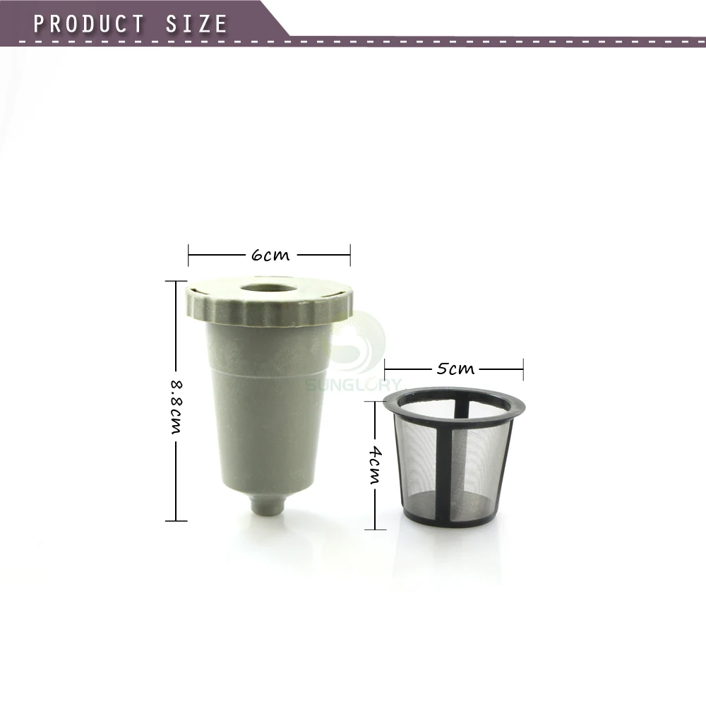 Keurig K Cup Pod кофейные капсулы для Nespresso Многоразовые корзины фильтра кофе