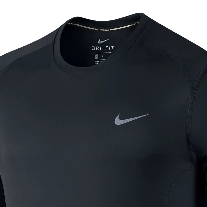Оригинальное новое поступление NIKE AS M NP TOP LS COMP мужские футболки с длинным рукавом
