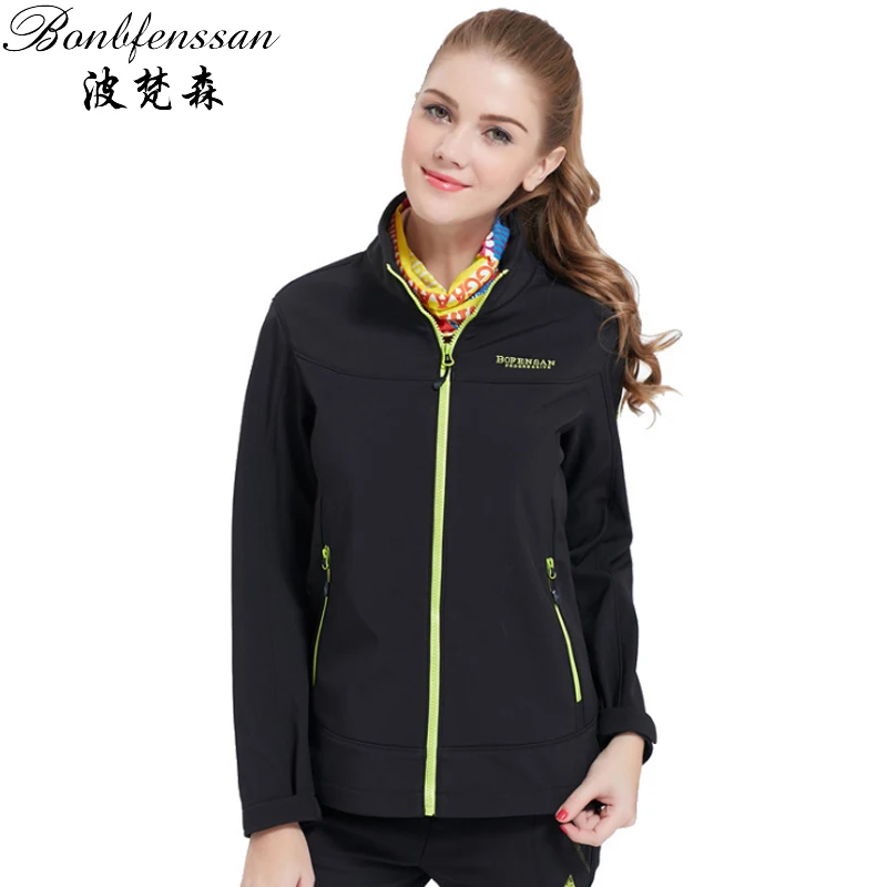 Модные женские осенне зимние флисовые куртки из софтшелла уличные спортивные
