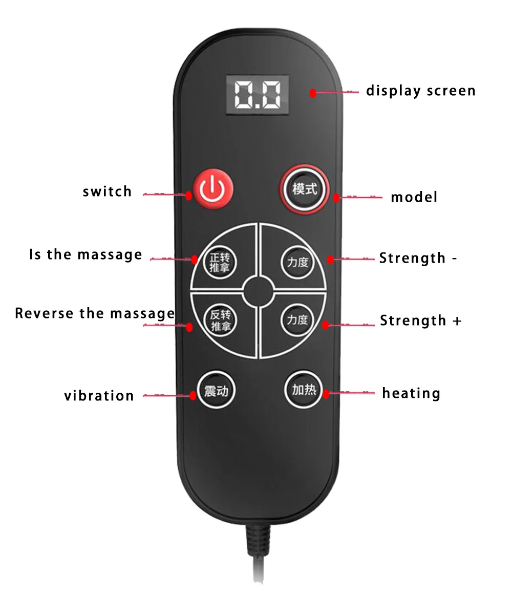 Кресло массажёр для шеи плеч талии|Массажный стул| |