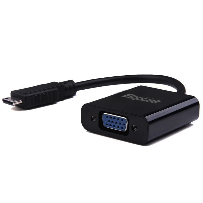 EtopLink Mini HDMI к VGA конвертер адаптер Высокое качество мини кабель передачи для XBOX ТВ