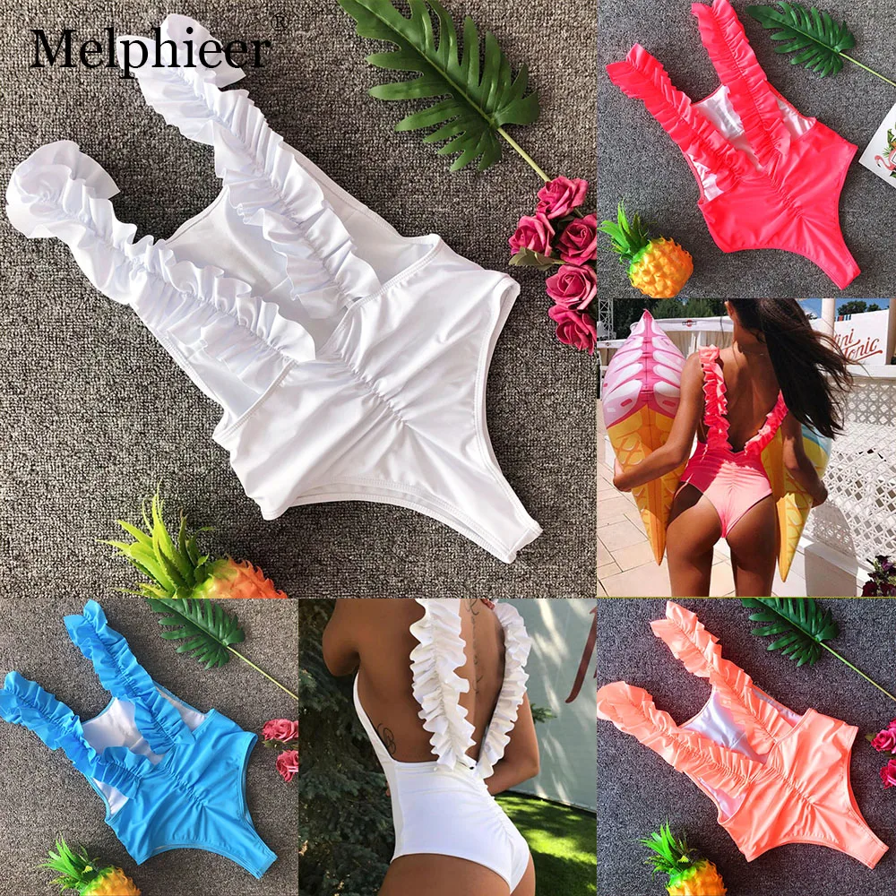 Сексуальный цельный купальник женский купальный костюм бикини 3D Цветочный для