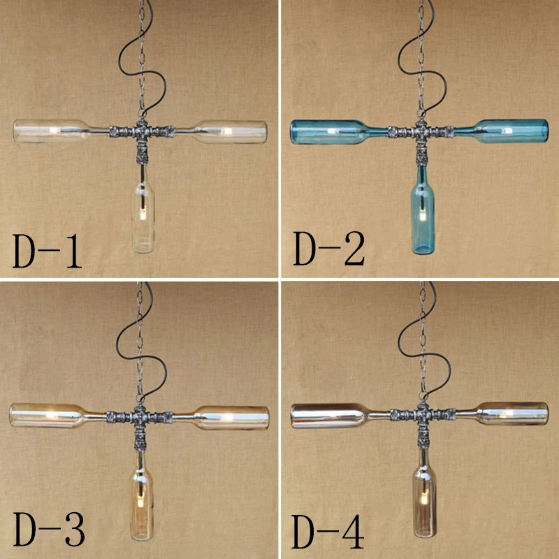 Современная винтажная стеклянная Подвесная лампа с абажуром комнатное