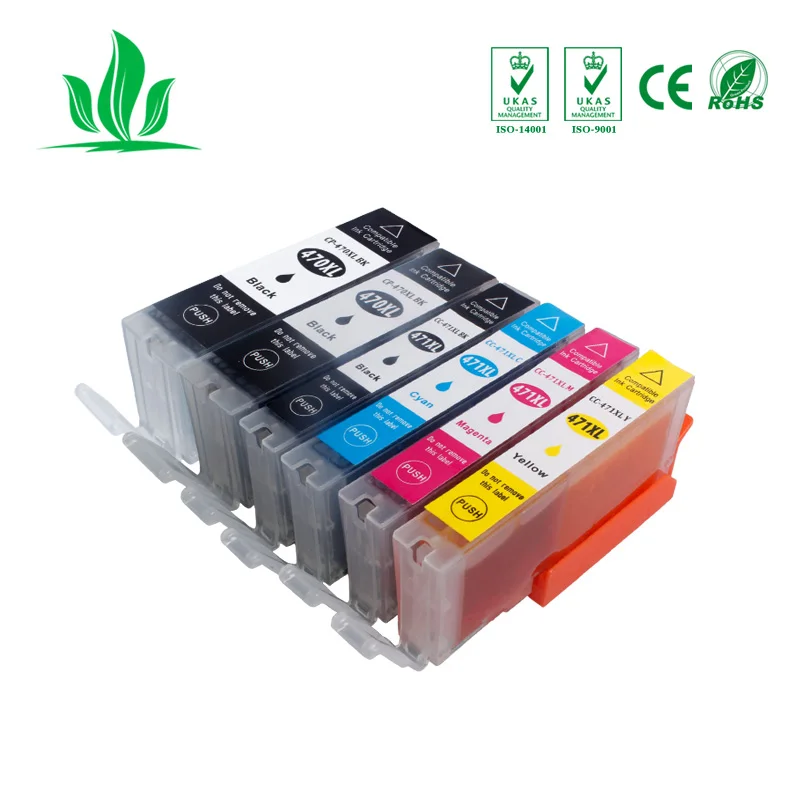 1 комплект + 1PBK 470XL совместимый чернильный картридж для принтера canon PIXMA MG5740 MG8640 TS5040